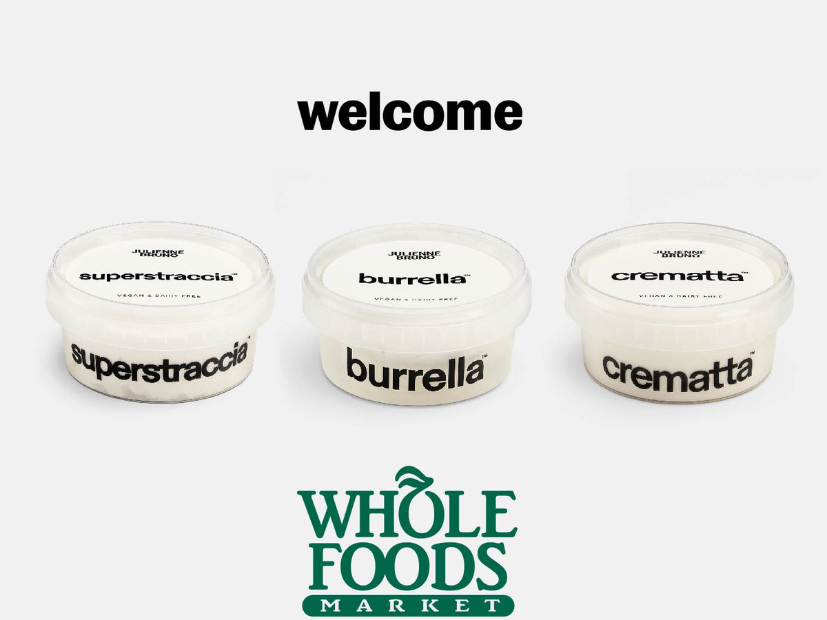 NOW AVAILABLE AT WHOLE FOODS MARKET!
