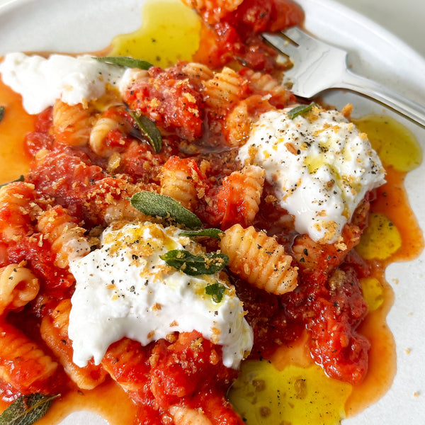 GNOCCHI SARDI, TOMATO SAUCE & SUPERSTRACCIA®