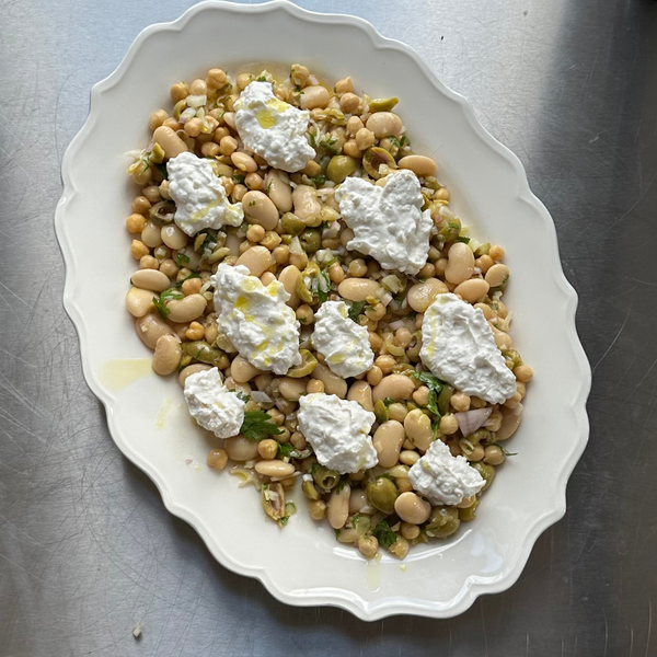 Butter bean & Chickpea Salad Recipe